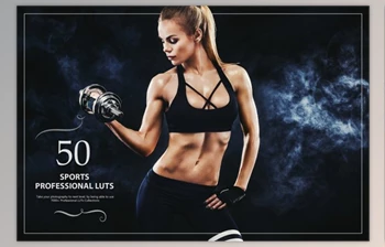 50 Sports <span class='badge badge-warning'>LUTs</span> (Look Up Tables) - (CreativeMarket-5376103)