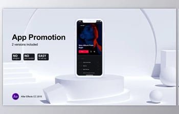 App Promotion // 11 <span class='badge badge-warning'>Pro</span> (Videohive 25077177)