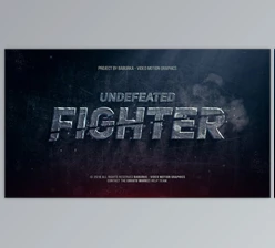 Undefeated Fighter (Videohive 22322067)