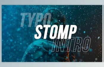 Typo <span class='badge badge-warning'>Stomp</span> Intro (Videohive 28304216)