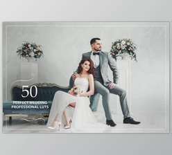 50 Perfect Wedding LUTs (CreativeMarket – 5376091)