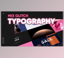 Mix Glitch Typography (Videohive 28618716)