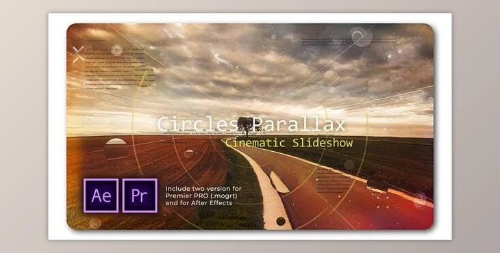 Circle Parallax | Cinematic Slideshow (Videohive 28641935)