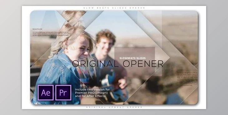 Slow Beats Slides Opener (Videohive 28520496)